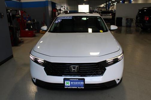 Platinum White Pearl 2024 Honda Accord EX