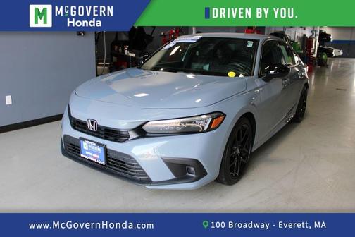 Sonic Gray Pearl 2024 Honda Civic Sport
