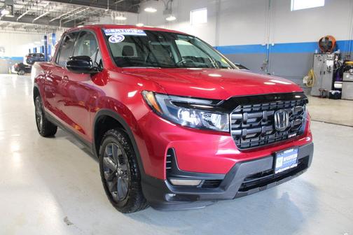 Radiant Red Metallic II 2025 Honda Ridgeline Sport
