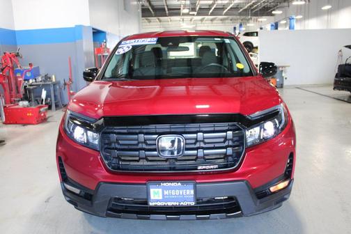 Radiant Red Metallic II 2025 Honda Ridgeline Sport
