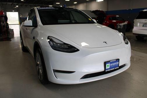 Pearl White Multi 2023 Tesla Model Y Long Range