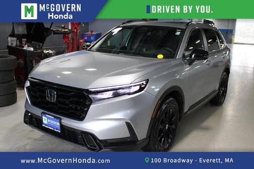 Lunar Silver Metallic 2024 Honda CR-V Hybrid Sport-L