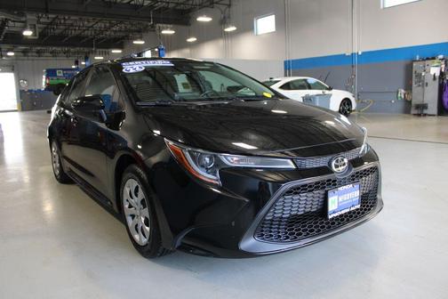 Black Sand Pearl 2022 Toyota Corolla LE