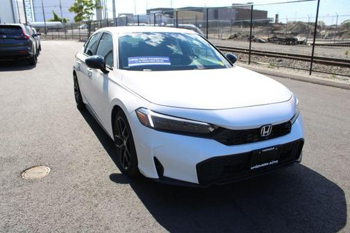 Platinum White Pearl 2026 Honda Civic Sport