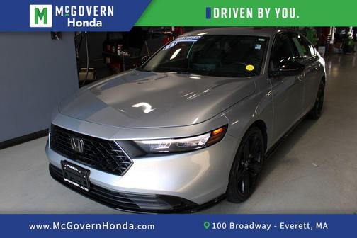 Lunar Silver Metallic 2023 Honda Accord Hybrid Sport-L