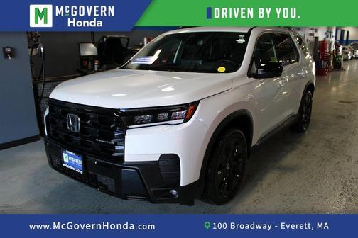 Platinum White Pearl 2026 Honda Pilot Black Edition