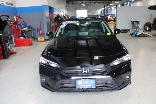 Crystal Black Pearl 2023 Honda Civic Touring
