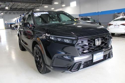 Crystal Black Pearl 2024 Honda CR-V Hybrid Sport