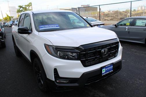 Platinum White Pearl 2026 Honda Ridgeline Black Edition