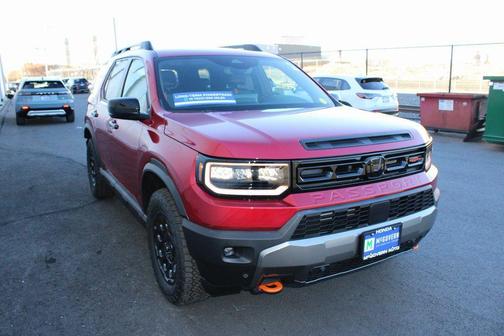 Radiant Red Metallic II 2026 Honda Passport TrailSport Blackout
