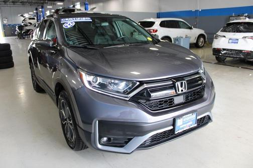 Modern Steel Metallic 2022 Honda CR-V EX-L