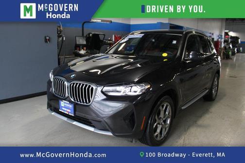Dark Graphite Metallic 2023 BMW X3 xDrive30i