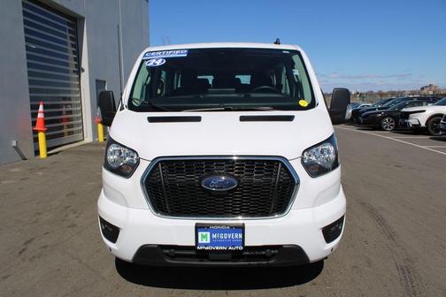 Oxford White 2024 Ford Transit-350 XLT