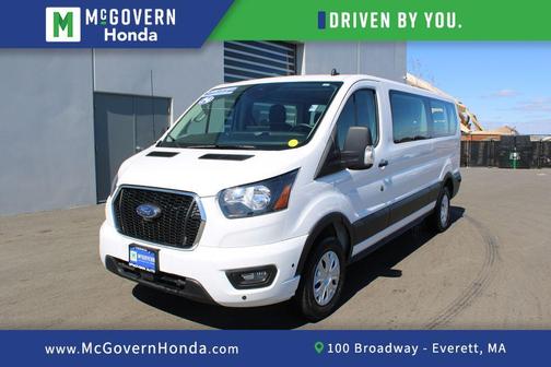 Oxford White 2024 Ford Transit-350 XLT