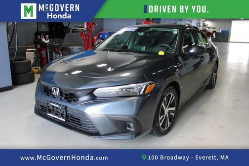 Meteorite Gray Metallic 2023 Honda Civic LX