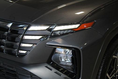 Titanium Gray 2024 Hyundai TUCSON Hybrid N Line