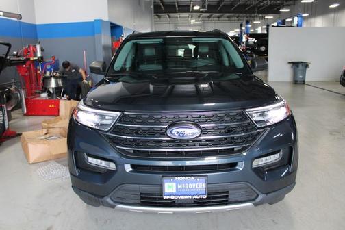 Stone Blue Metallic 2023 Ford Explorer XLT
