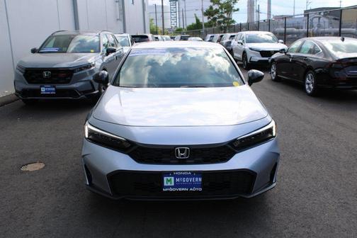 Solar Silver Metallic 2026 Honda Civic Sport