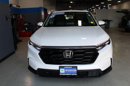Platinum White Pearl 2023 Honda CR-V EX-L