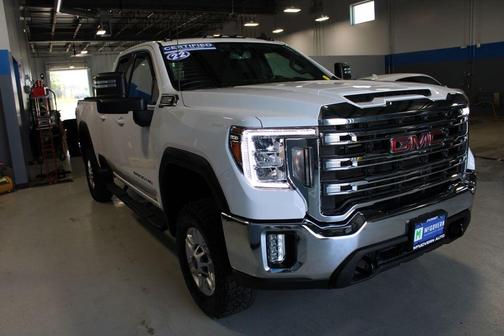 Summit White 2022 GMC Sierra 2500 SLE