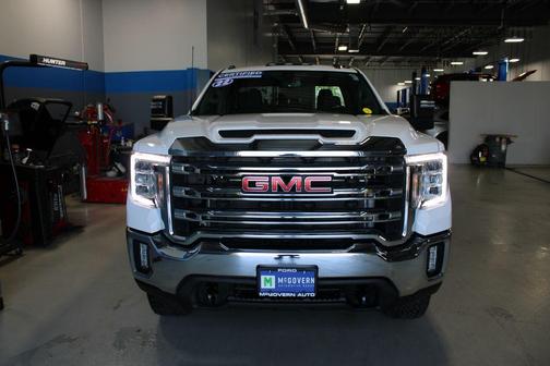 Summit White 2022 GMC Sierra 2500 SLE