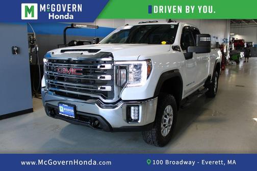 Summit White 2022 GMC Sierra 2500 SLE