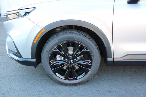 Solar Silver Metallic 2026 Honda CR-V Hybrid Sport Touring