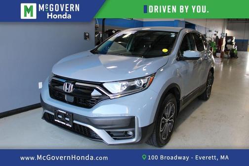 Sonic Gray Pearl 2021 Honda CR-V EX