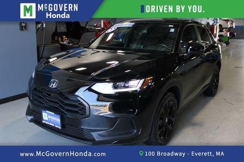 Crystal Black Pearl 2023 Honda HR-V Sport