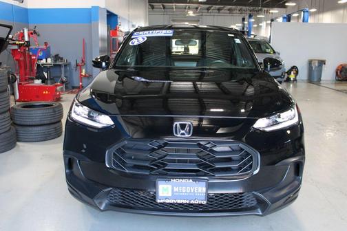 Crystal Black Pearl 2023 Honda HR-V Sport