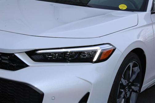 Platinum White Pearl 2026 Honda Civic Hybrid Sport Touring