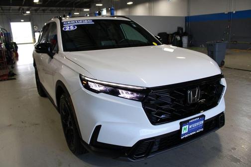 Platinum White Pearl 2025 Honda CR-V Hybrid Sport-L