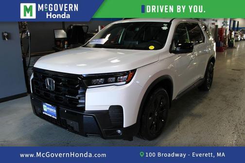 Platinum White Pearl 2026 Honda Pilot Black Edition