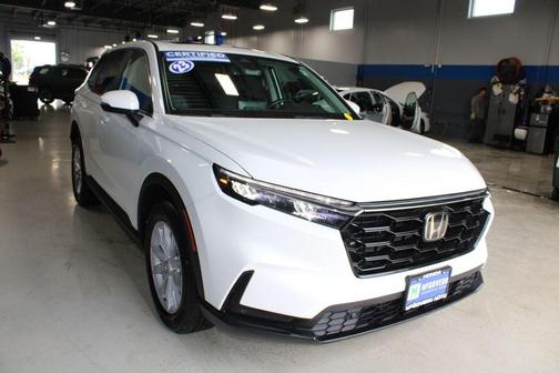 Platinum White Pearl 2023 Honda CR-V EX-L