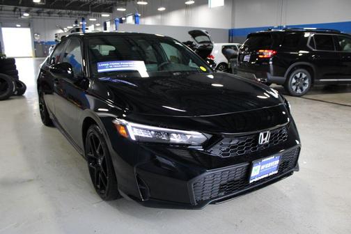 Crystal Black Pearl 2026 Honda Civic Hybrid Sport