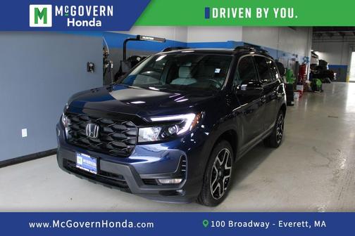 Obsidian Blue Pearl 2023 Honda Passport Elite