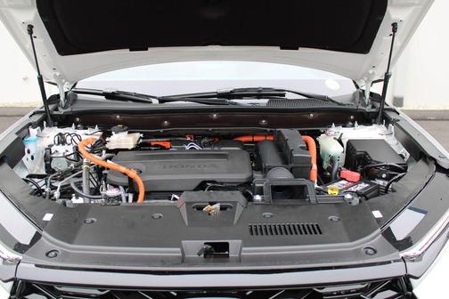 Platinum White Pearl 2026 Honda CR-V Hybrid Sport Touring