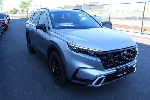Solar Silver Metallic 2026 Honda CR-V Hybrid Sport Touring