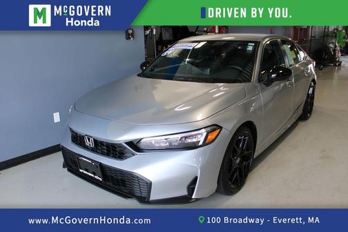 Solar Silver Metallic 2026 Honda Civic Sport