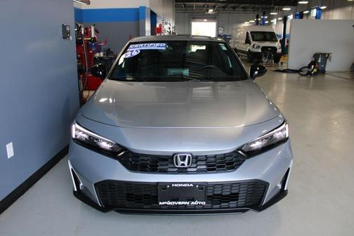 Solar Silver Metallic 2026 Honda Civic Sport