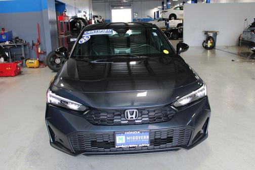 Meteorite Gray Metallic 2025 Honda Civic Sport