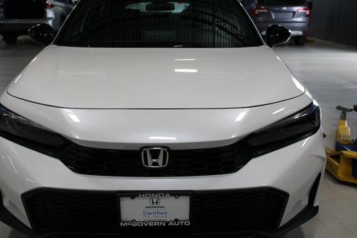 Platinum White Pearl 2026 Honda Civic Sport