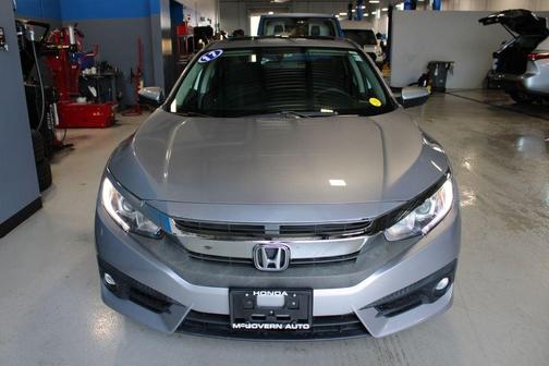 Lunar Silver Metallic 2017 Honda Civic EX-T