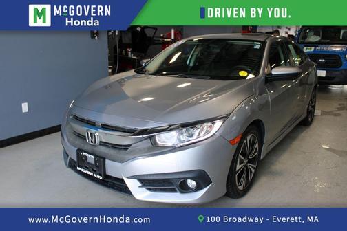 Lunar Silver Metallic 2017 Honda Civic EX-T