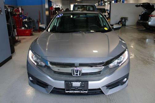Lunar Silver Metallic 2017 Honda Civic EX-T