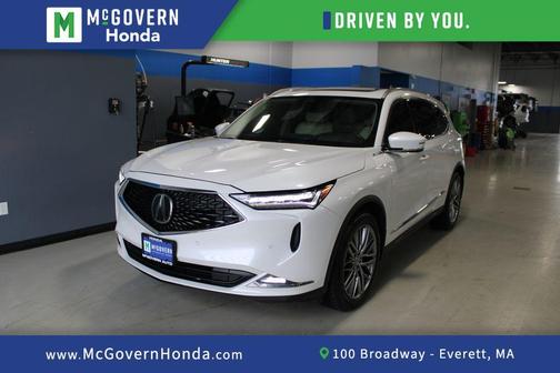 Platinum White Pearl 2023 Acura MDX Advance
