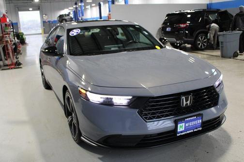 Urban Gray Pearl 2024 Honda Accord Hybrid Sport