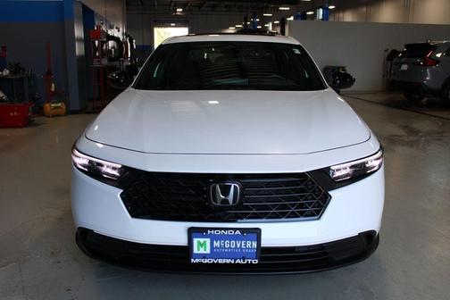 Platinum White Pearl 2024 Honda Accord Hybrid Sport