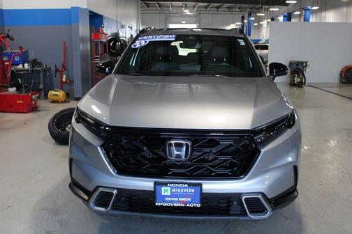 Lunar Silver Metallic 2023 Honda CR-V Hybrid Sport Touring