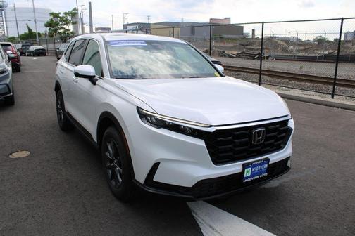 Platinum White Pearl 2026 Honda CR-V EX-L